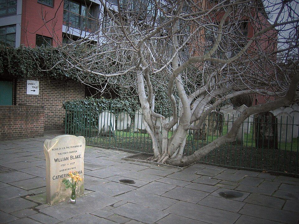 Bunhill Fields, a dissenters' burial ground