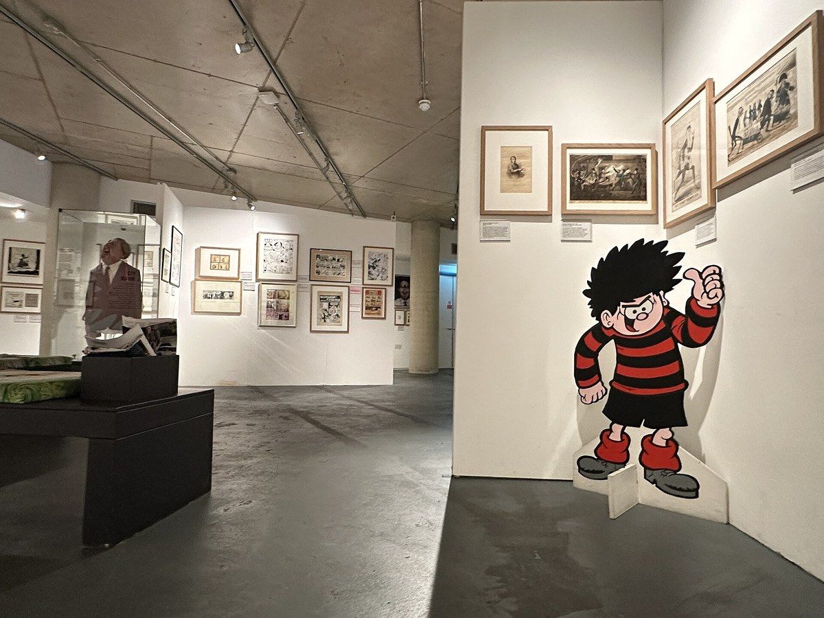 The Cartoon Museum, a small museum