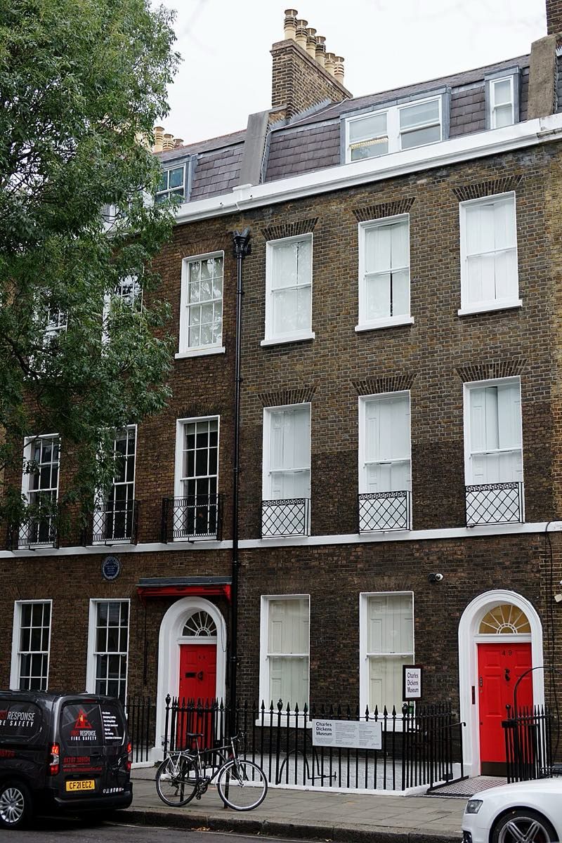 Charles Dickens Museum, Charles Dickens's only surviving London home, at 48 Doughty Street