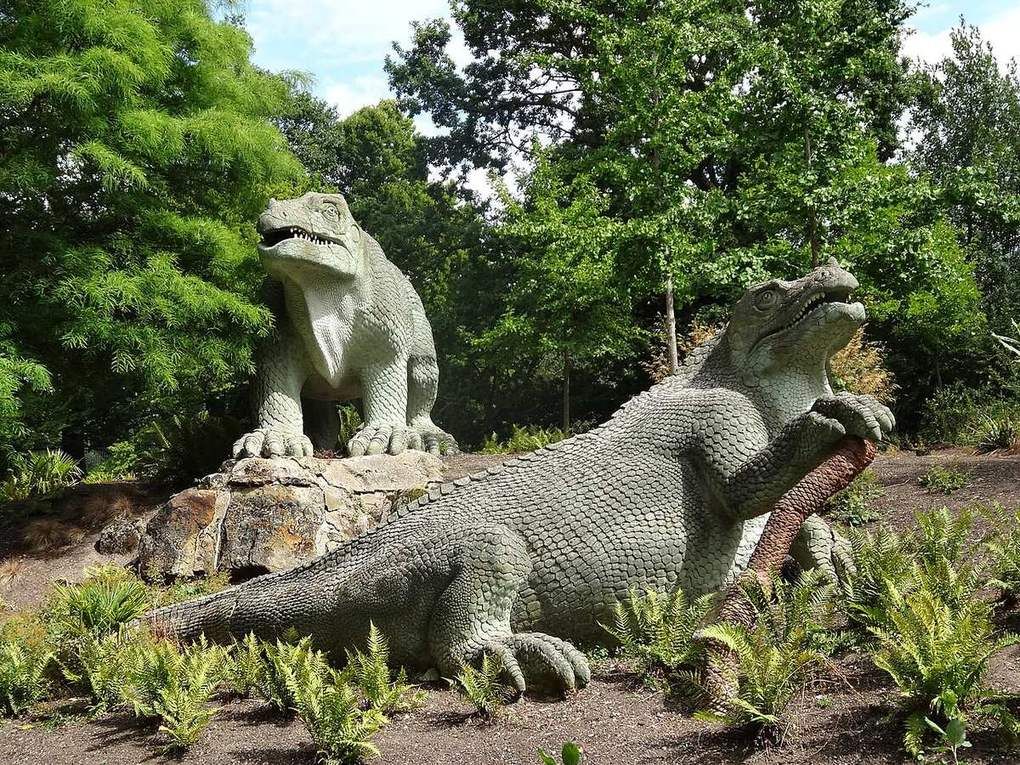 Crystal Palace Dinosaurs, landmark in London