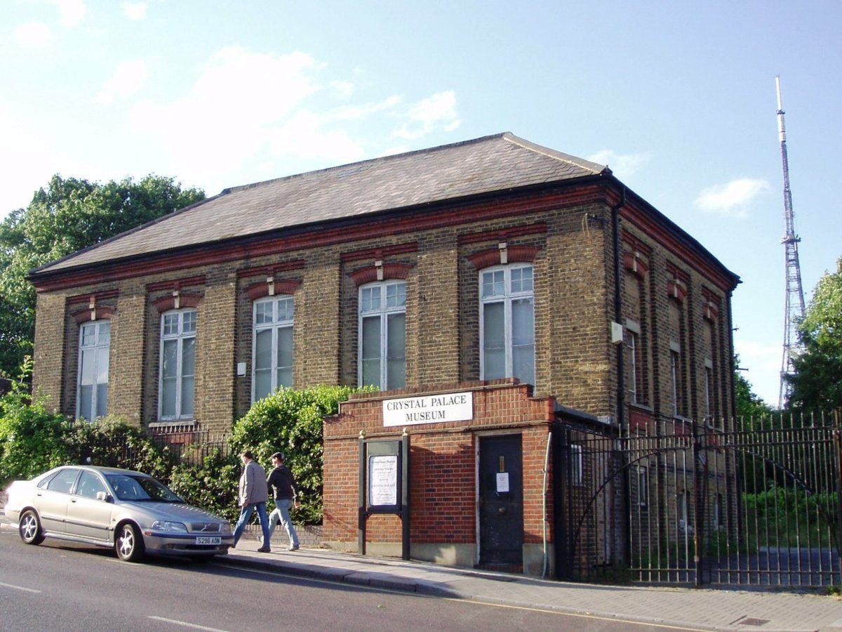 Crystal Palace Museum, a small volunteer-run museum in the park's surviving Victorian engineering-school building