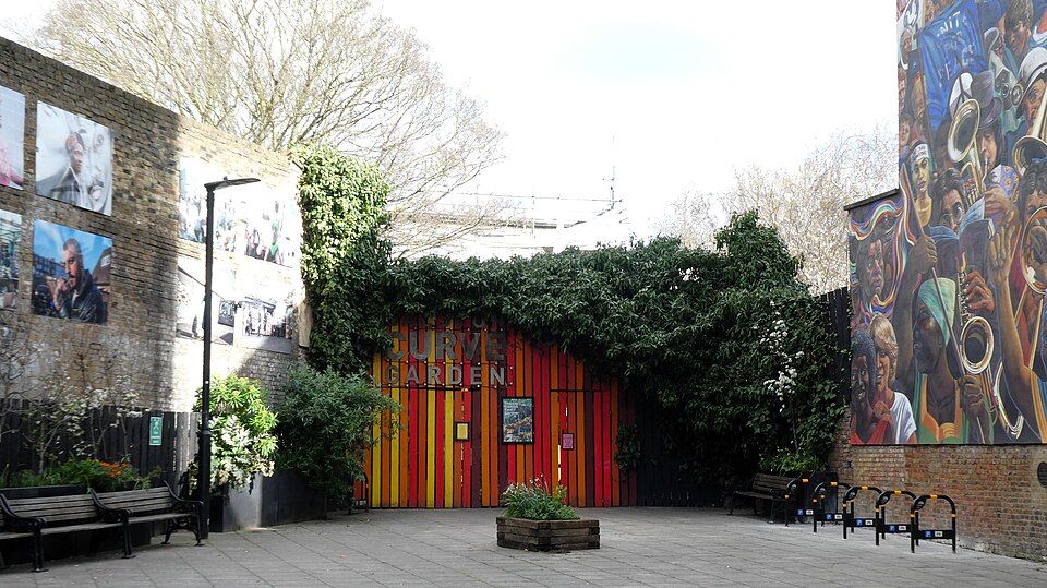 Dalston Eastern Curve Garden, a volunteer-run community garden