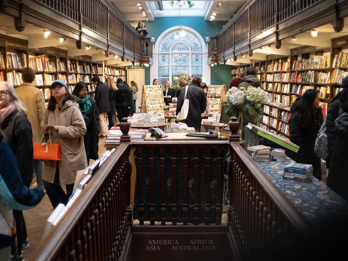 Daunt Books Marylebone, an Edwardian bookshop