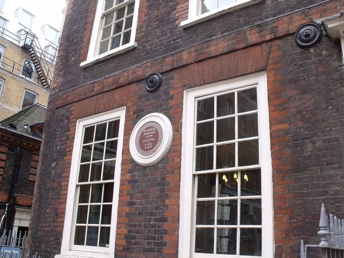 Dr Johnson's House, the narrow 1700s townhouse off Fleet Street
