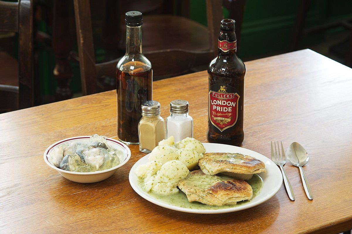 Goddards at Greenwich, a family-run pie and mash shop