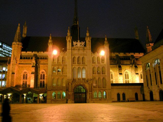 Guildhall Yard, landmark in London