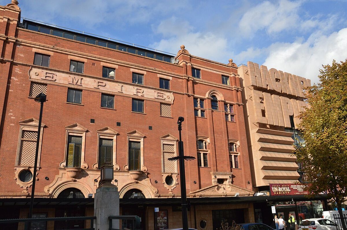 Hackney Empire, a Grade II* listed music hall on Mare Street