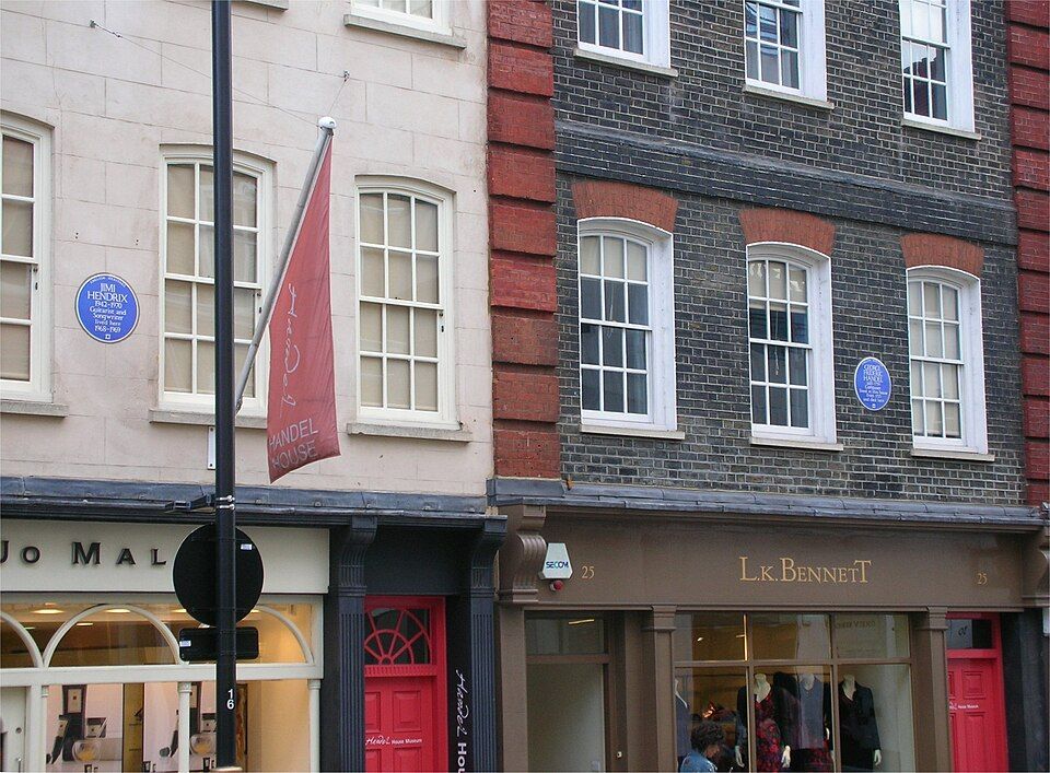 Handel & Hendrix in London, landmark in London