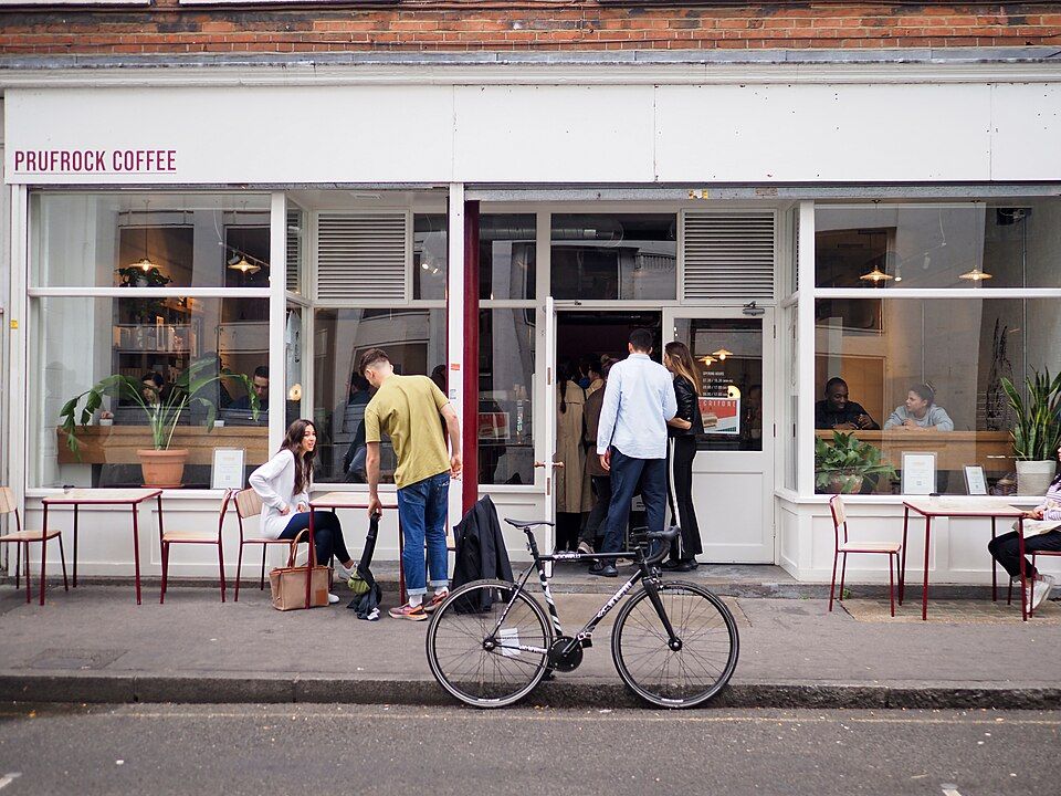 Prufrock Coffee, cafe in London