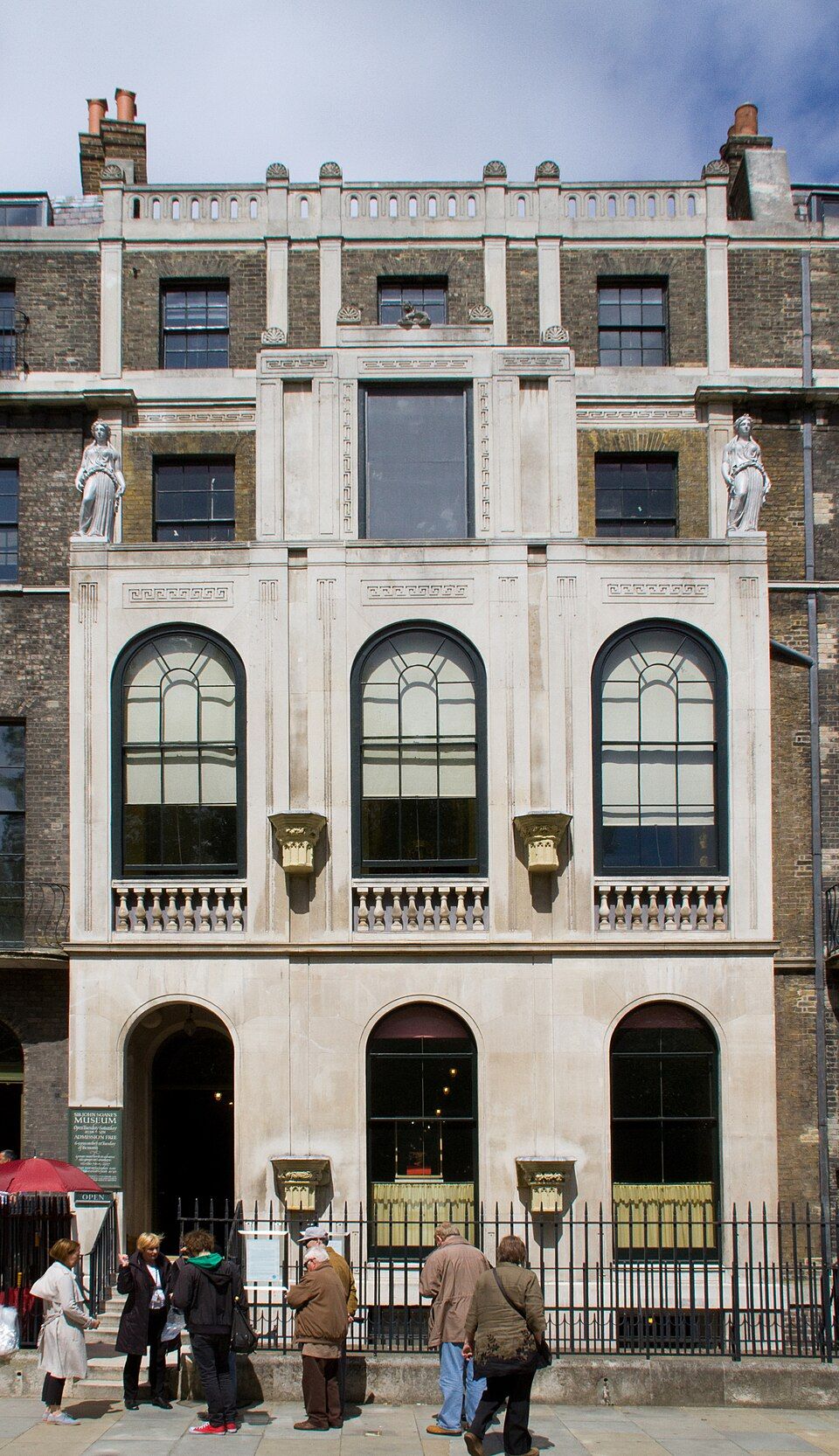 Sir John Soane's Museum, the architect's own house, left exactly as it was in 1837