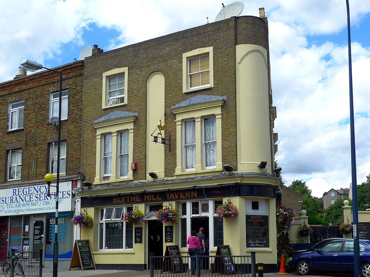 The Blythe Hill Tavern, a Grade II-listed Victorian pub