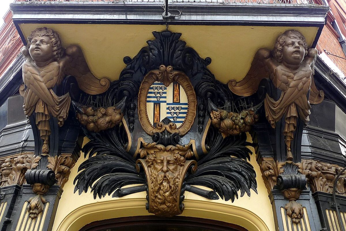 The Salisbury, a late Victorian West End pub on St Martin's Lane