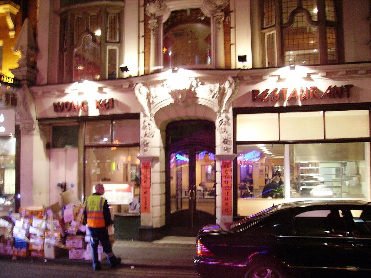 Wong Kei, a huge, no-frills Cantonese canteen on the Wardour Street edge of Chinatown